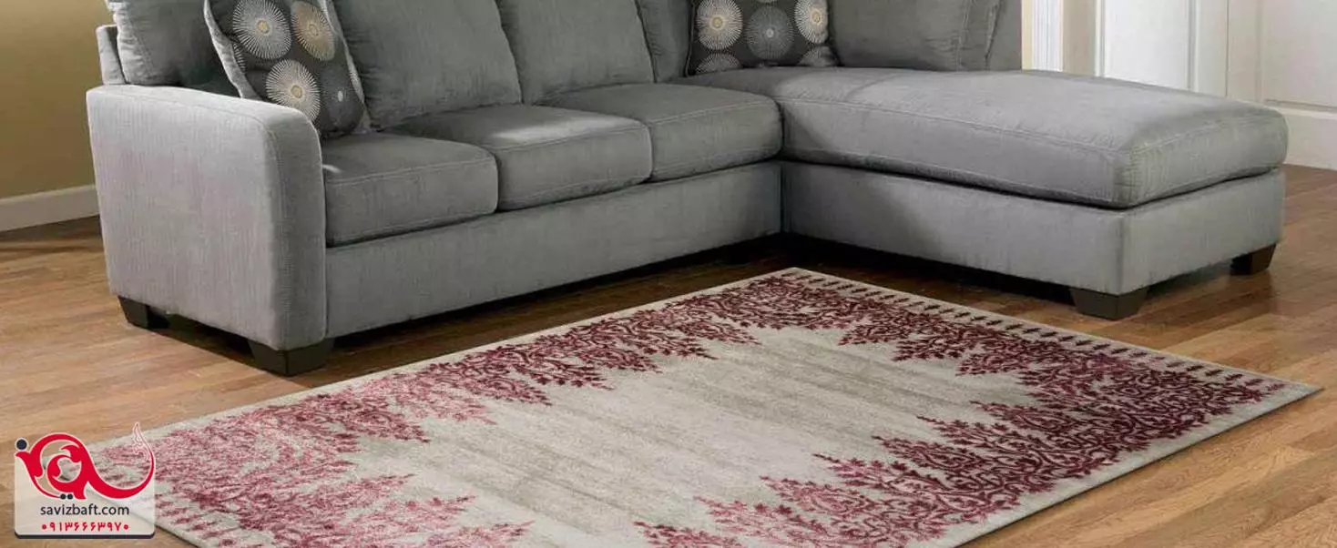 فرش وینتیج برای سبک مینیمال، ساده و شیک فرش ساویز بافت