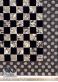 گلیم ماشینی مدل فانتزی طرح شطرنجی