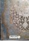 فرش لچک ترنج ۱۲۰۰ شانه گل برجسته کهنه نما با نقشه اصیل