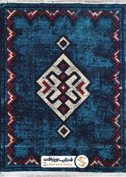 گلیم فرش سنتی با ترنج لوزی