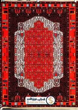 فرش سنتی کلاریس رنگ قرمز