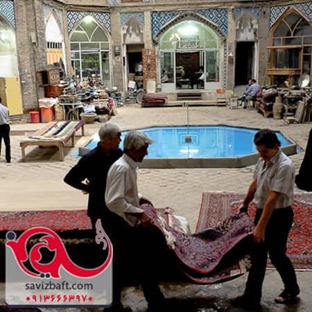 بهترین فرش ماشینی ایران ساویز بافت